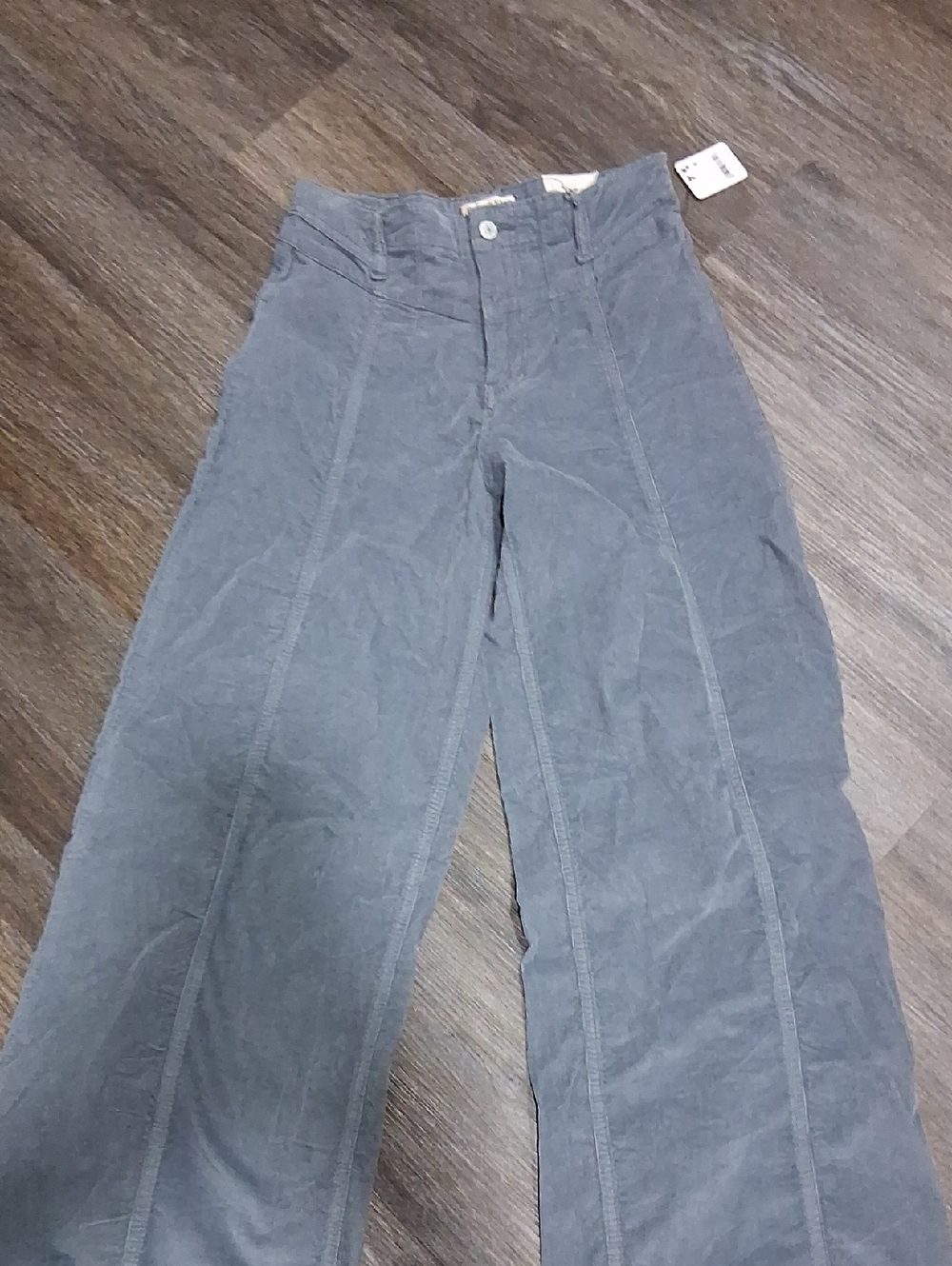 We The Free Dusty Blue Corduroy Pants